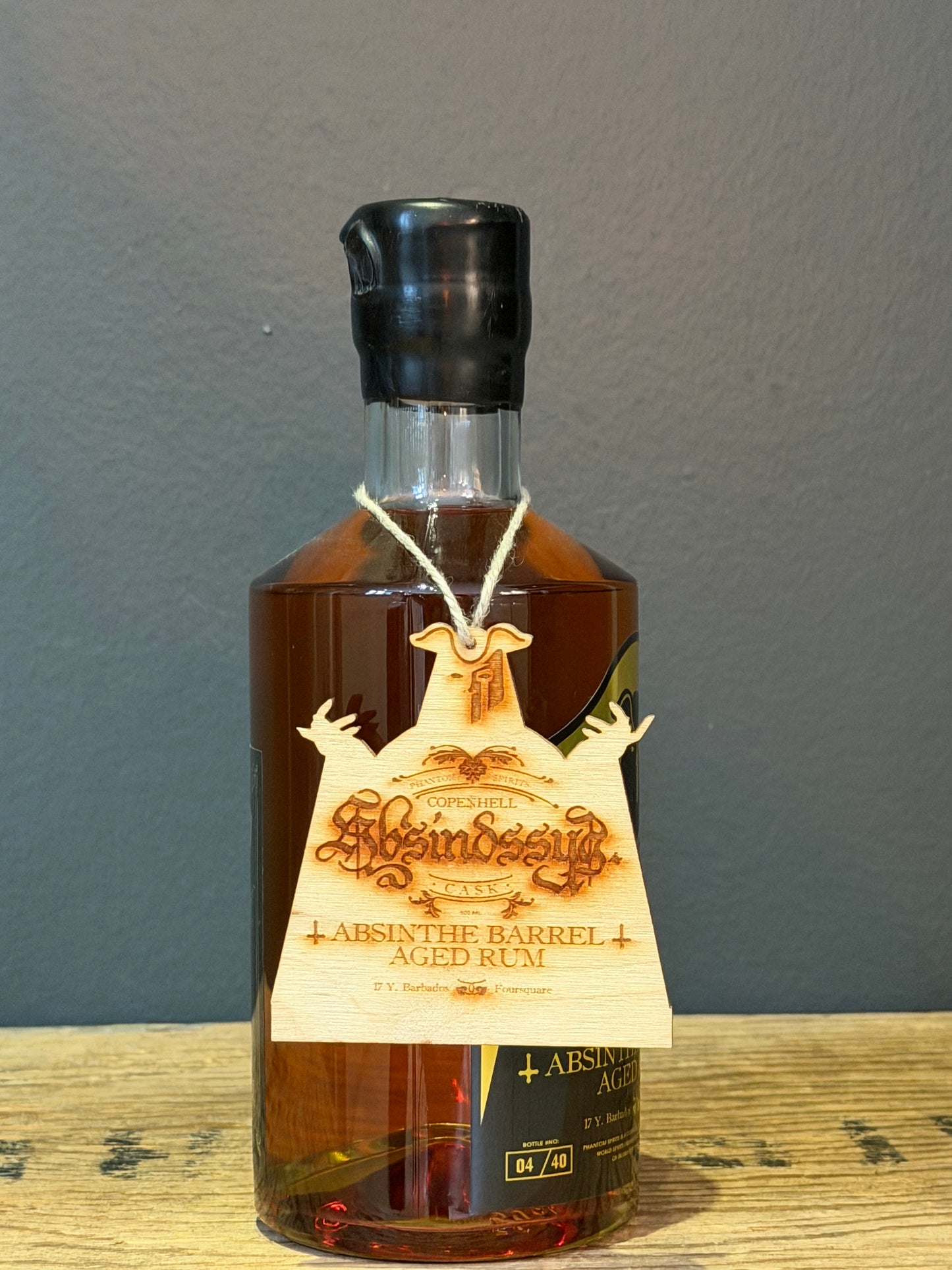 Absindssyg 2019 -  Absinthe Barrel aged 17 y.o. Barbadian Rum