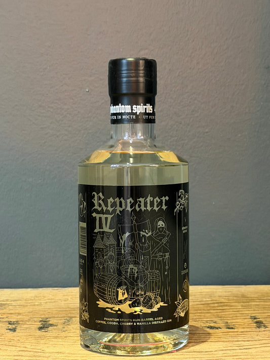 Repeater IV - Rum Barrel-aged Gin w/ Coffee, Cherry, Cacao & Vanilla 44%